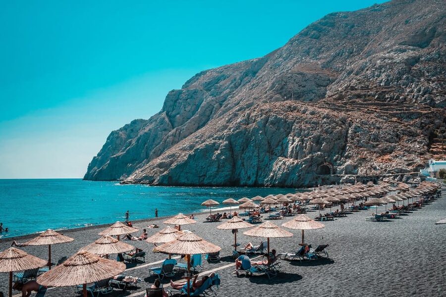 Santorini: Private Customizable Tour with Flexible Lenghts - Black sand beach time and how to plan for weather