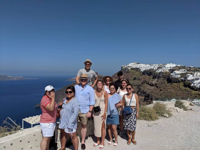 Santorini: Private Day Tour with Guide - Megalochori’s pirate-village feel and Akrotiri’s time-travel effect