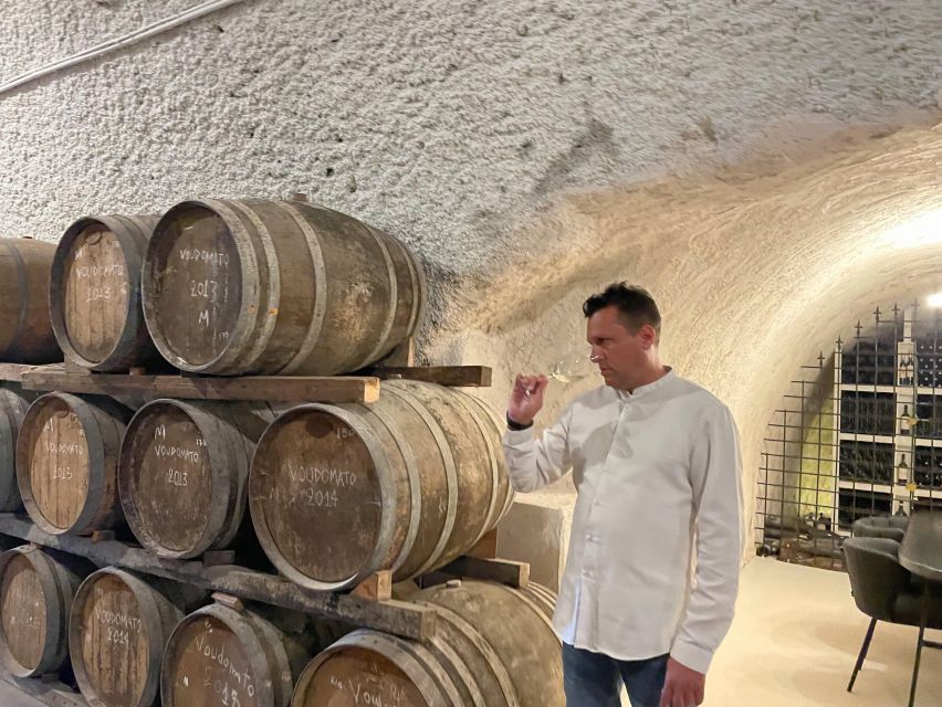 Santorini Private Daytime Wine Tour with Certified Sommelier - Your third (and possibly fourth) stop options: choose from Santorini’s biggest style swings