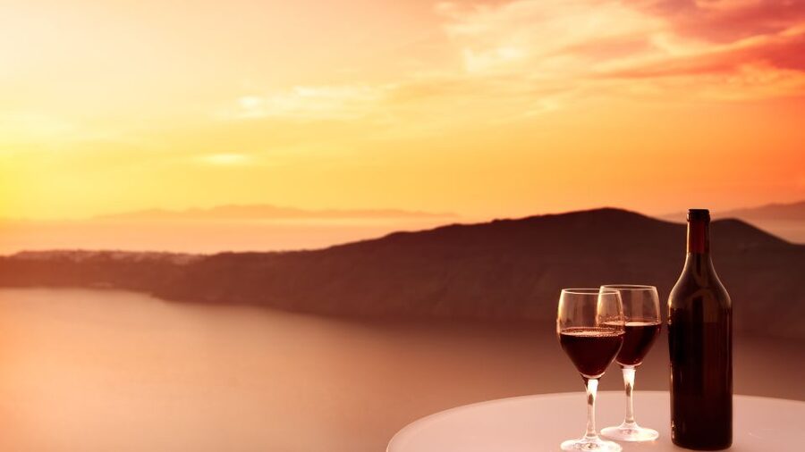 Santorini : Private Fine Wine Tasting - Pickup, A/C comfort, and what you really get during the drive