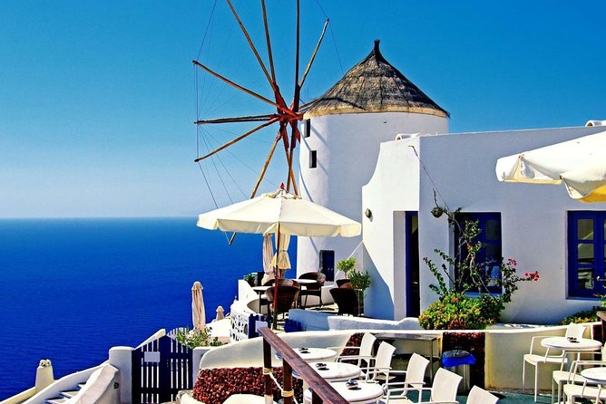 Santorini Private Full Day Tour 9 hours - First Stop: Firostefani Chapel Photos