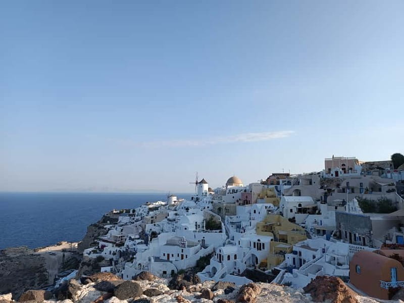 Santorini: Private Guided Sightseeing Day Tour - Three Bells of Fira: the quick photo stop that pays off