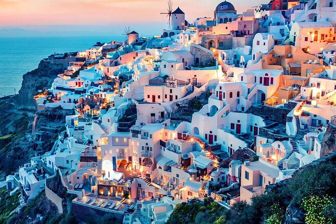 Santorini Private Half-Day Tour with Pickup - Monastery of Profitis Ilias: fortress walls, 1711 origins, and the island’s learning past