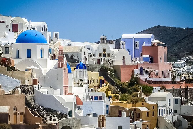 Santorini Private Half-Day Tour with Pickup - Red Beach near Akrotiri: famous red rock, steps, and a self-paced ancient-site option