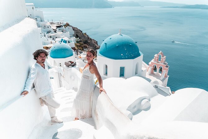Santorini Private One Hour Photoshoot - What You Actually Get: Posing Help and Direction That Shows in the Photos