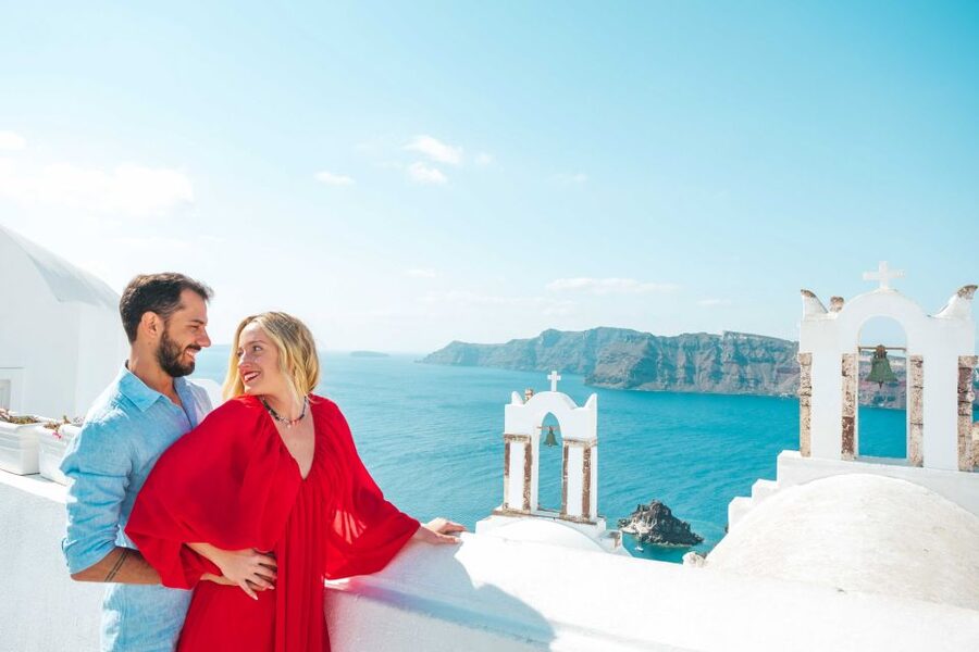 Santorini Private Photoshoot - Hidden Corners and How Your Photographer Guides You