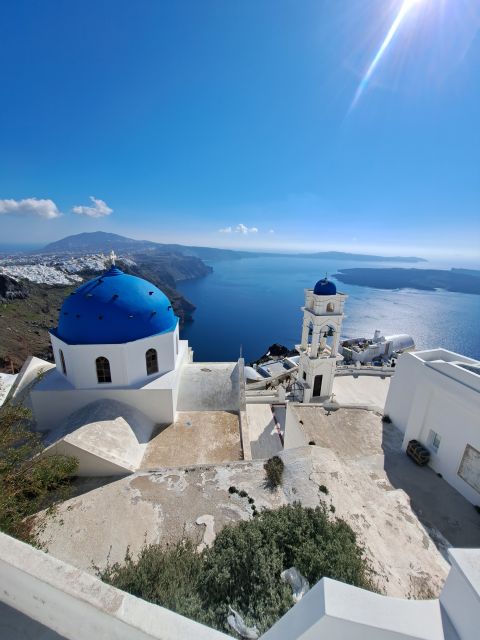 Santorini: Private Sightseeing Half-Day Tour - Imerovigli’s balcony feeling: Aegean Sea views with time to walk