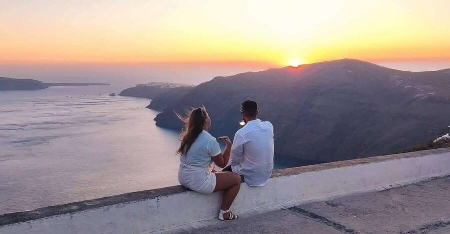 Santorini: Private Sunset Tour with Picnic & Transfer - Prophet Elias Monastery Views: Santorini’s Highest Start