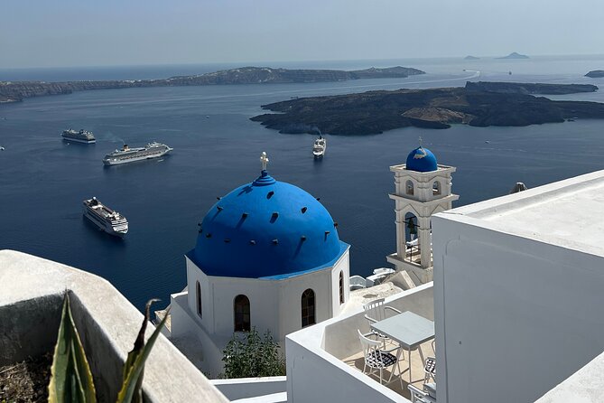 Santorini private tour - Oia and the Blue Dome Church: Your First Big Payoff