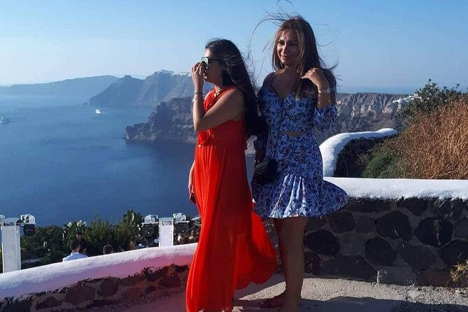Santorini Private Tour 5hours Wine and local product tasting - Akrotiri organic tasting and sunset terrace: 3 wines plus local food