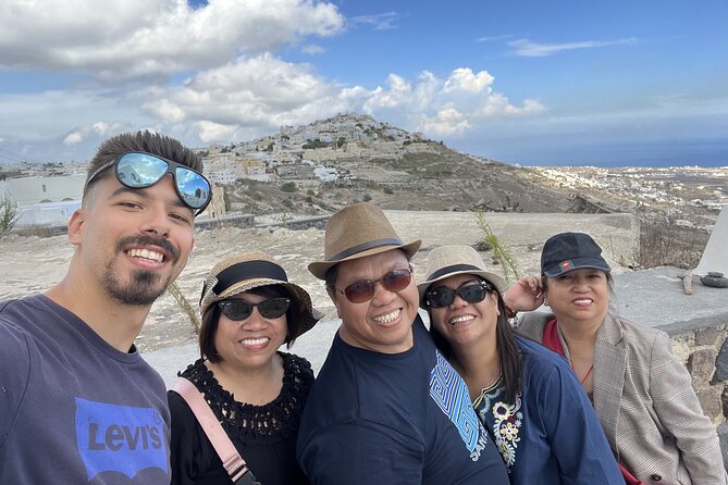 Santorini private tour - Perissa’s Black Beach and the Volcano Story