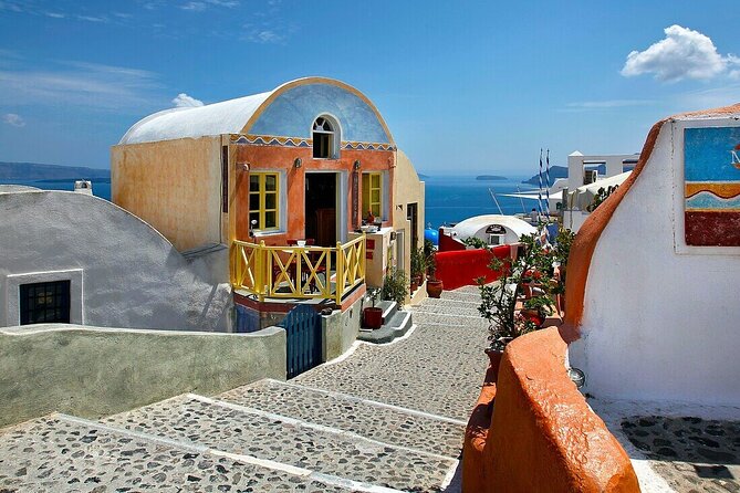 Santorini Private Tour - Colors of Santorini - Stop 3: Profitis Ilias (567 Meters) for Big Heights in a Short Time