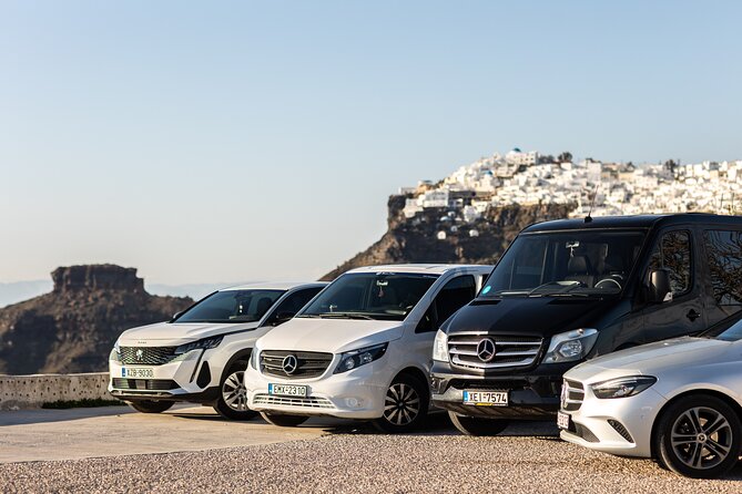 Santorini Private Transfers: 24/7 We are at your service - Families and kids: car seats are available