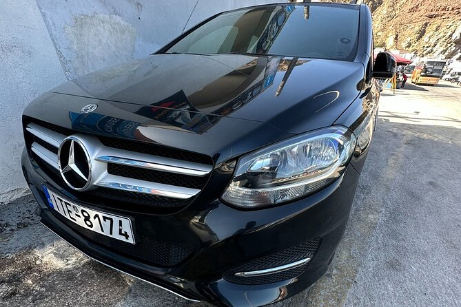 Santorini Private Transfers | Any Pick-Up to Any Destination - Your return ride: end-of-trip calm instead of last-minute scrambling