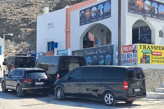 Santorini Private Transfers | Any Pick-Up to Any Destination - Service extras that help in real life