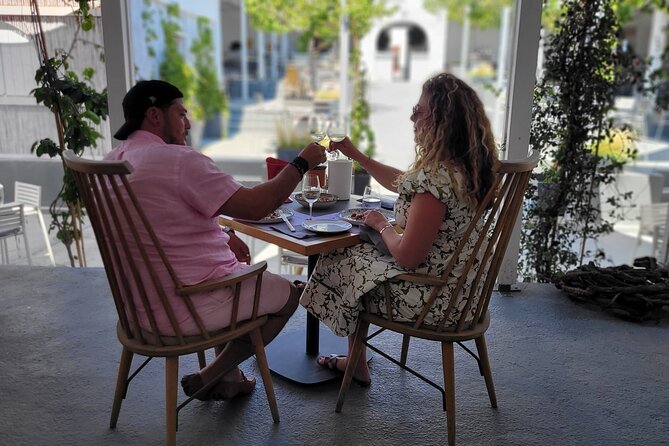 Santorini Private Wine Tasting Tour with Greek Lunch - Pickup, Steep Streets, and Realistic Timing from 10:00 am