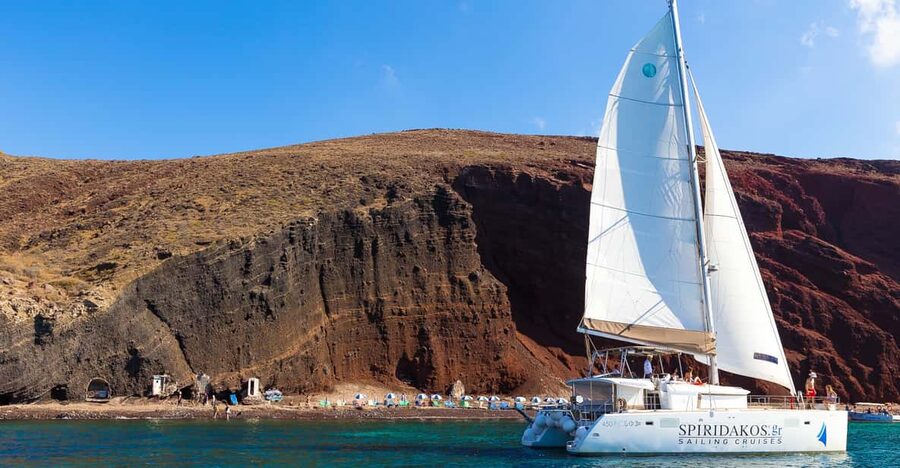 Santorini: Sailing Catamaran Cruise with BBQ and Drinks - What This Catamaran Day Feels Like: Comfortable, Not Just Pretty