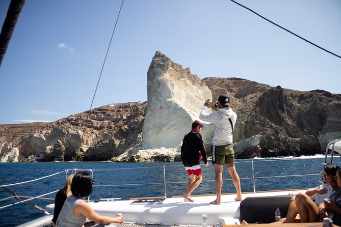 Santorini Sailing Catamaran Daily Cruises w/ Greek BBQ @Thirasia - Small Tips That Make a Big Difference
