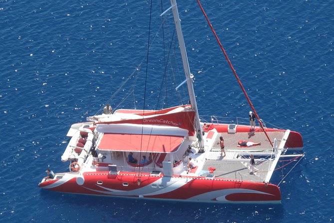 Santorini Sailing Dream Catcher with BBQ Lunch and Drinks - Palea Kameni: where the BBQ lunch and volcano-water time come together