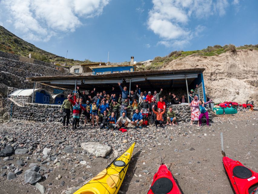 Santorini: Sea Kayaking with Light Lunch - South Coast Kayaking That Actually Feels Like Santorini