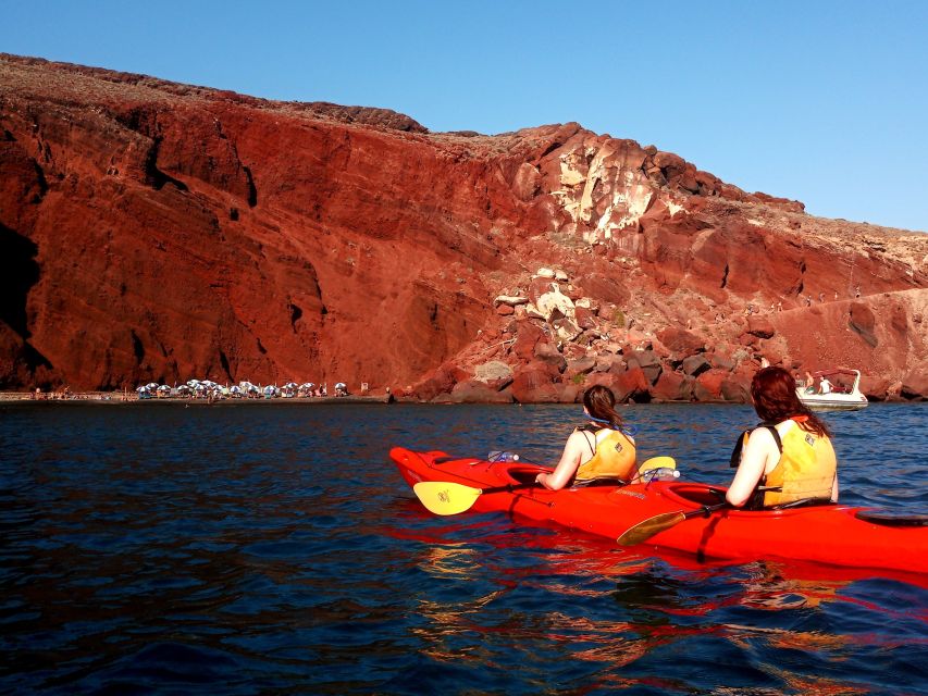Santorini: Sea Kayaking with Light Lunch - Lunch at the Traditional Taverna: Fuel and a Local Landing Spot