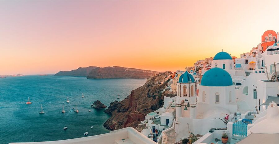 Santorini: Shore Trip to Bypass Cable Car with Boat Transfer - Oia markets and viewpoints: shopping time that doesn’t eat your day