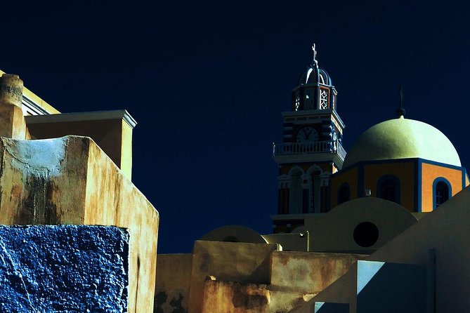 Santorini Sightseeing Half Day Private Tour - Three Bells of Fira: iconic landmark, fast and photogenic
