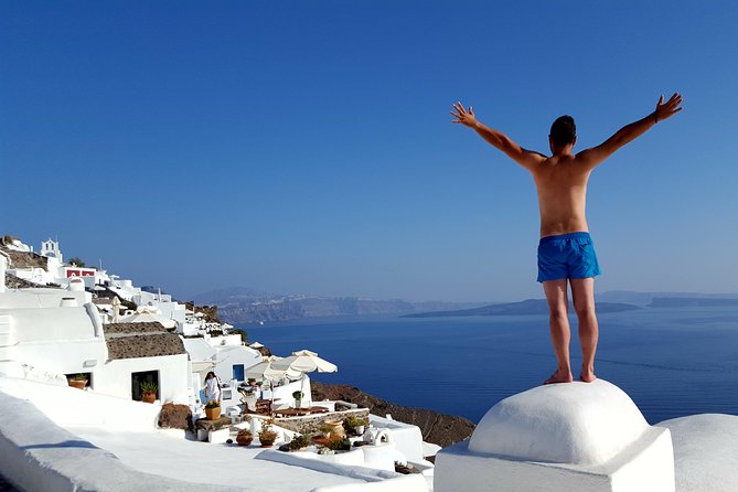 Santorini Sightseeing Private & Custom Made Tour - Perissa Black Sand Beach: The Long Beach Moment (1 Hour)
