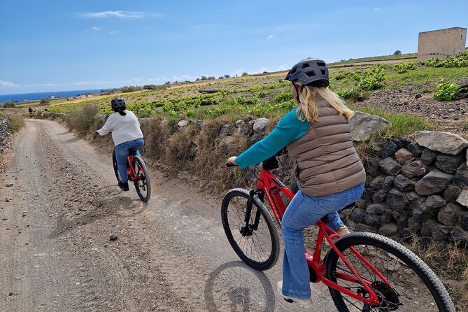 Santorini Small Group Guided E-bike Tour & Local Tomato Museum - Key highlights at a glance