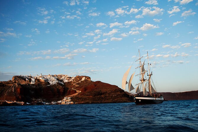 Santorini Sunset Dinner Cruise Including Nea Kameni Visit - Hotel pickup to the jetty: the convenience you’ll feel right away