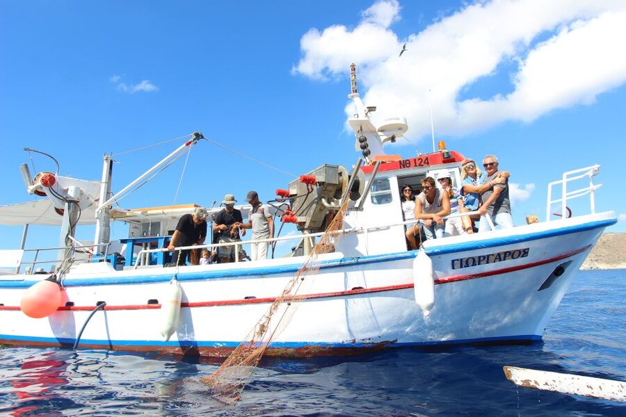 Santorini Sunset Fishing Trip with Dinner and Drinks - The sunset crossing: why this feels different than a typical cruise