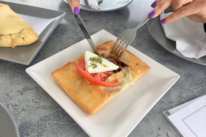 Santorini Sunset Walking Tour inc. tastings and 5 drinks - Meeting at the Agios Nikolaos Convent and getting your bearings