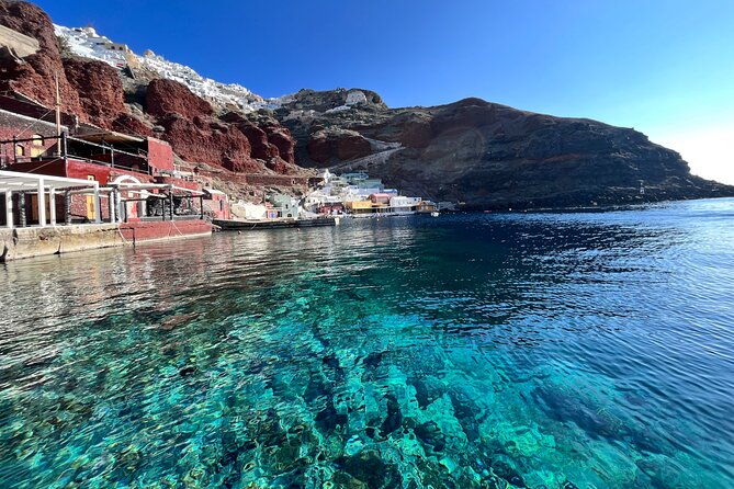Santorini tailor made tour with the experts(NEW) - Stop 3: Red Beach for the color contrast (and quick eats if you want)