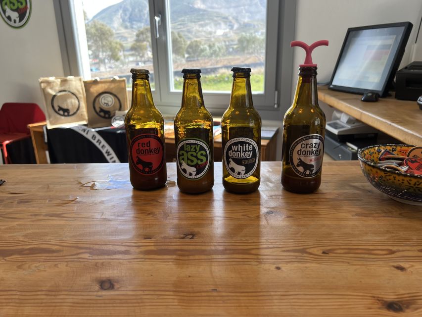 Santorini: Three Wineries and One Brewery Tour with Tastings - What You’ll Taste: 12 Wines, 3 Beers, and Pairings That Actually Help