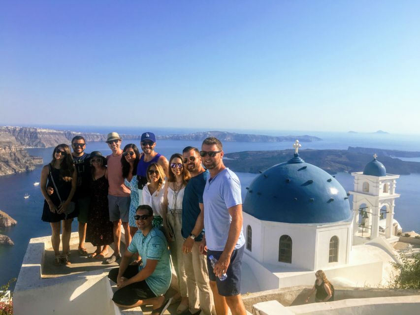 Santorini: Top Sights Small-Group Tour with Local Guide - Imerovígli and Firostefani: Blue Domes, Sea Views, and Short Stops That Add Up