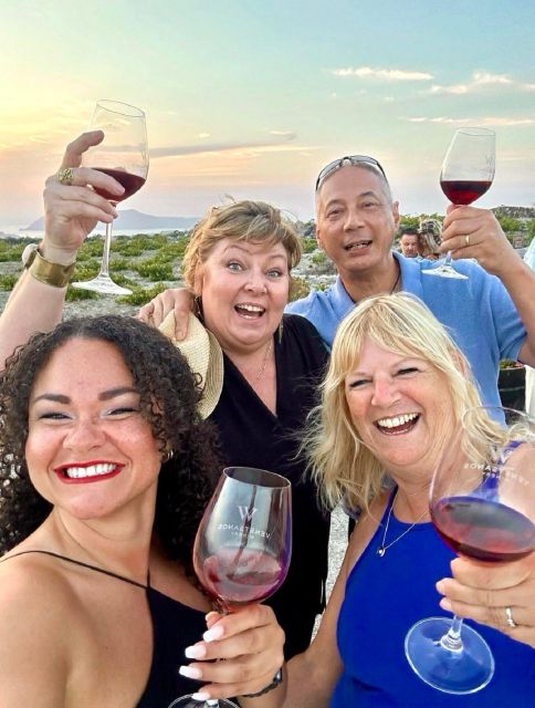 Santorini: Tour of Wineries with Wine Tasting & Food - The dinner winery: where the pairing turns into a real meal