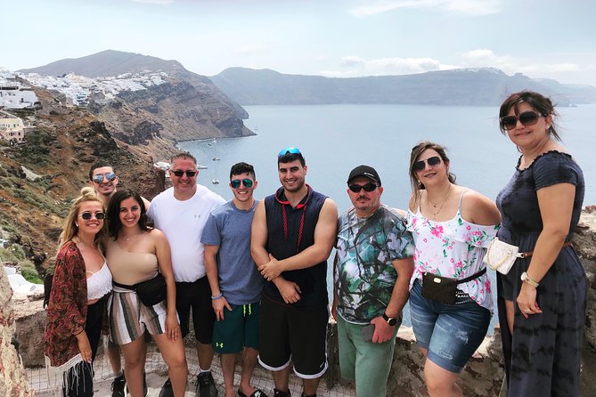 Santorini Unique Experience - Road Tour - Pickup, Small-Group Minivan, and How the Day Gets Organized