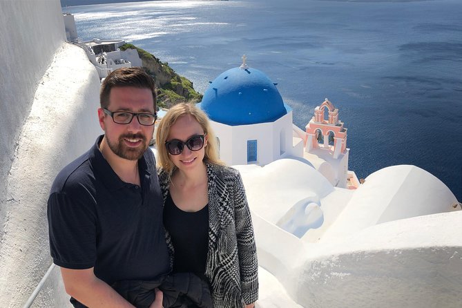 Santorini Unique Experience - Road Tour - Stop 3: Castelli of Pyrgos and the Prophet Elias View