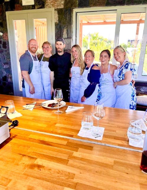 Santorini: Vineyard and Winery Tour with Cooking Class - The traditional winery visit and cellars you can actually tour