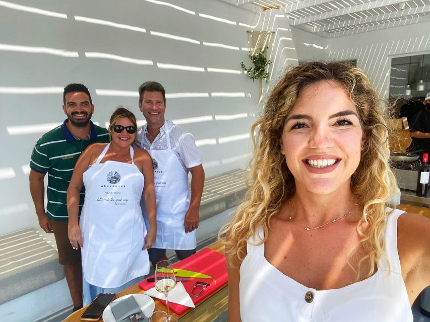 Santorini: Vineyard and Winery Tour with Cooking Class - Eating what you cook: your lesson ends with the payoff