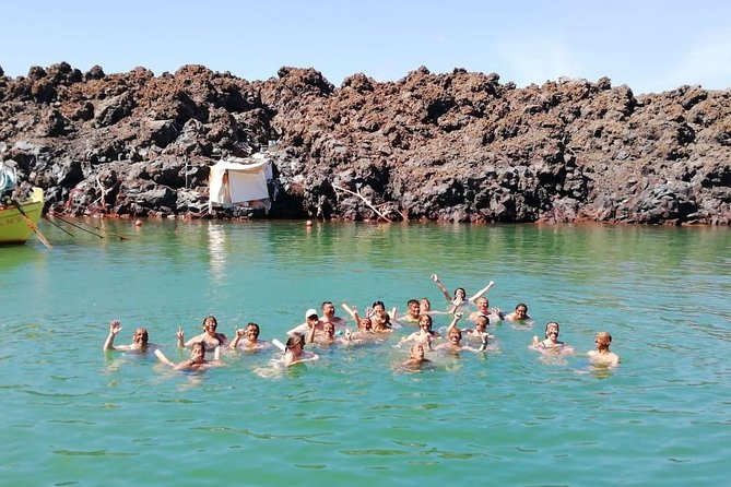 Santorini Volcanic Islands Cruise: Volcano, Hot Springs and Thirassia - Nea Kameni (lava islet): guided lava steps with a real sense of scale