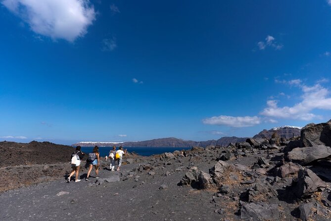 Santorini - Volcano and Hot springs - Hot Springs at Palaia Kameni: Warm Water, Small Bay, Short Swim