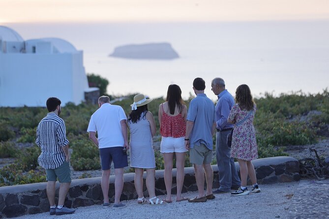 Santorini Wine Stories: Sunset Tour with Tasting & Dinner - Stop 1: the first winery set-up, cellar talk, and early tastings