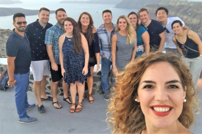 Santorini Wine Stories: Sunset Tour with Tasting & Dinner - Dinner at the second stop: big Greek plates with wine pairings