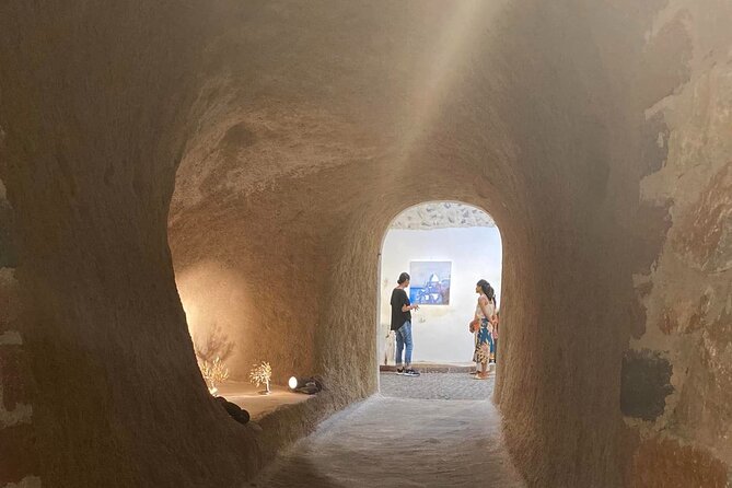 Santorini wine tasting and Traditional Cave Settlement Tour - Secret spots beyond the main routes