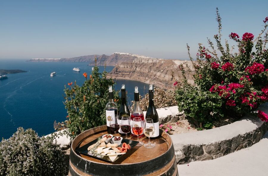 Santorini: Wine Tasting Tour to 3 Wineries with Transfer - Key highlights worth centering