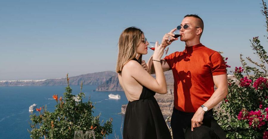 Santorini: Wine Tasting Tour to 3 Wineries with Transfer - Canava Roussos: garden-like tasting and wine-story momentum
