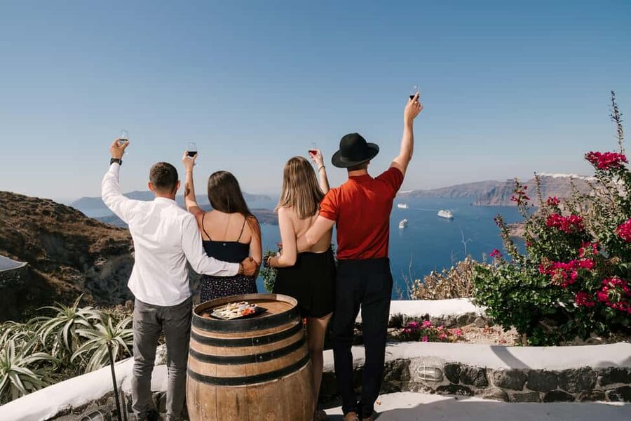 Santorini: Wine Tasting Tour to 3 Wineries with Transfer - Koutsoyannopoulos Wine Museum: the cave-under-the-ground moment