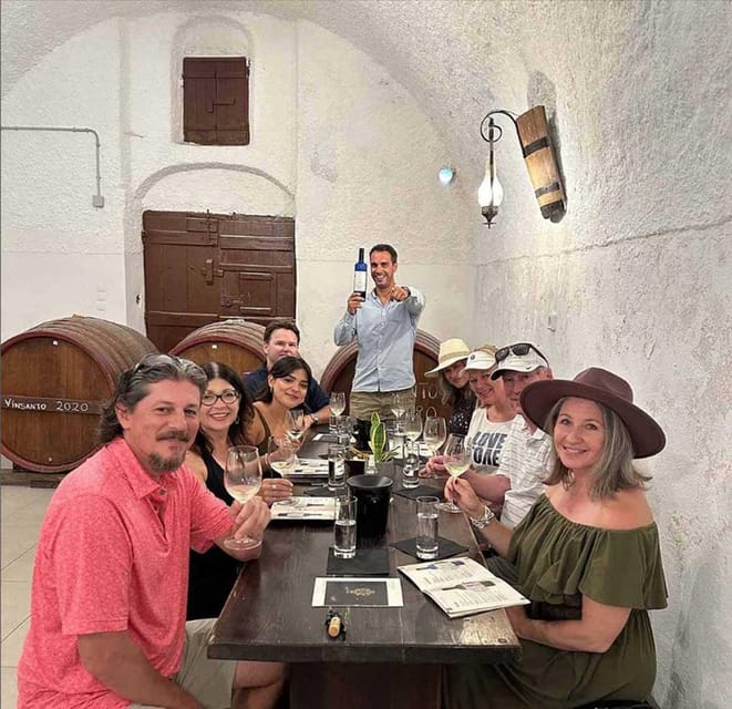 Santorini: Wine Tasting Tour with Snacks - Estate Argyros: starting with volcanic soils and those unusual vines