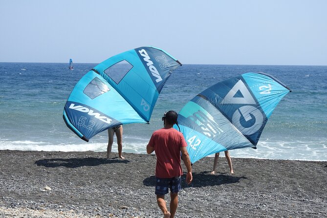 Santorini Wing Foil Surf Lesson for Beginners - The 2-Hour Session Plan (From Gear to First Riding Feel)